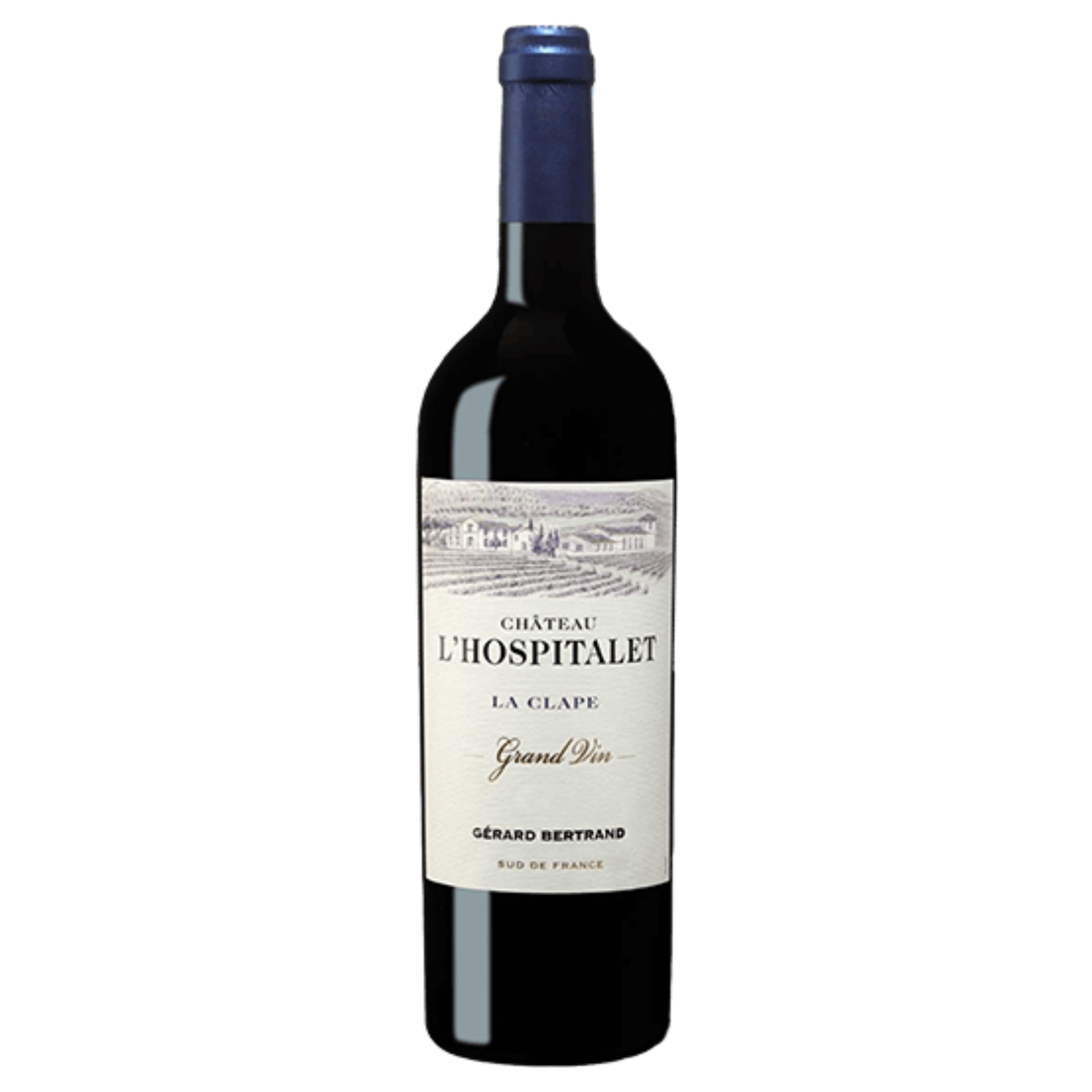 VIN ROUGE CHATEAU L'HOSPITALET LA CLAPE - GERARD BERTRAND